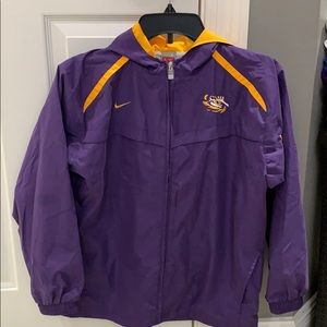 Boys Nike LSU hooded windsuit
